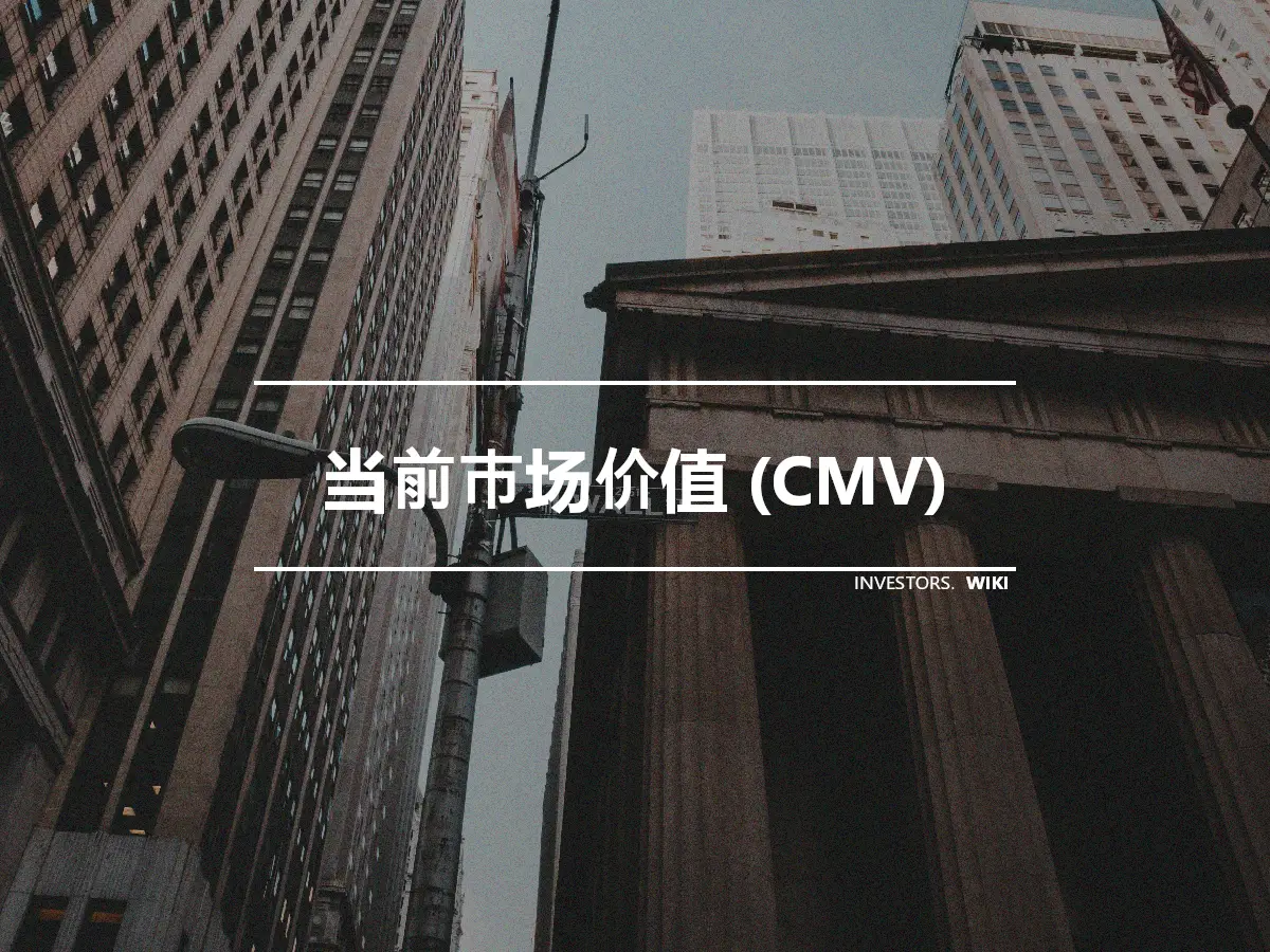 当前市场价值 (CMV)