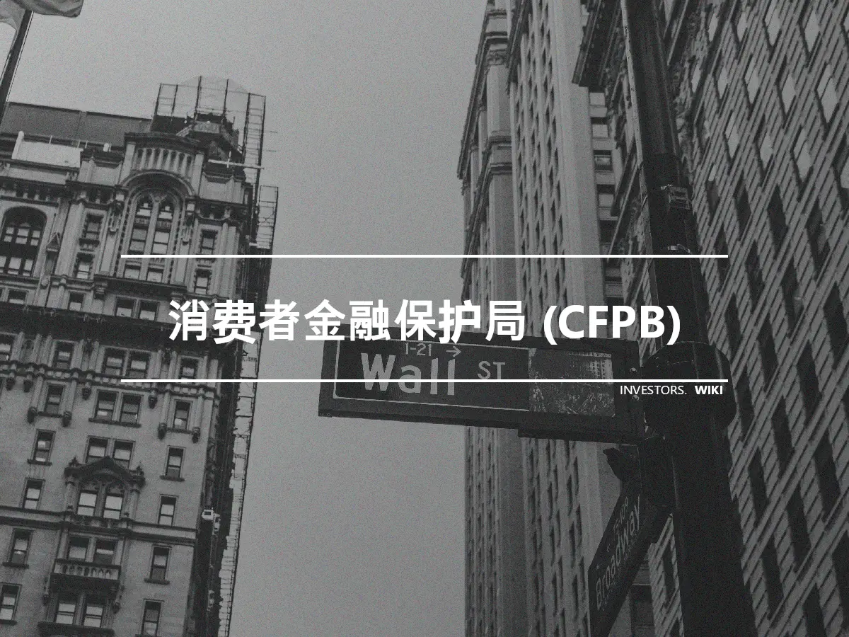 消费者金融保护局 (CFPB)