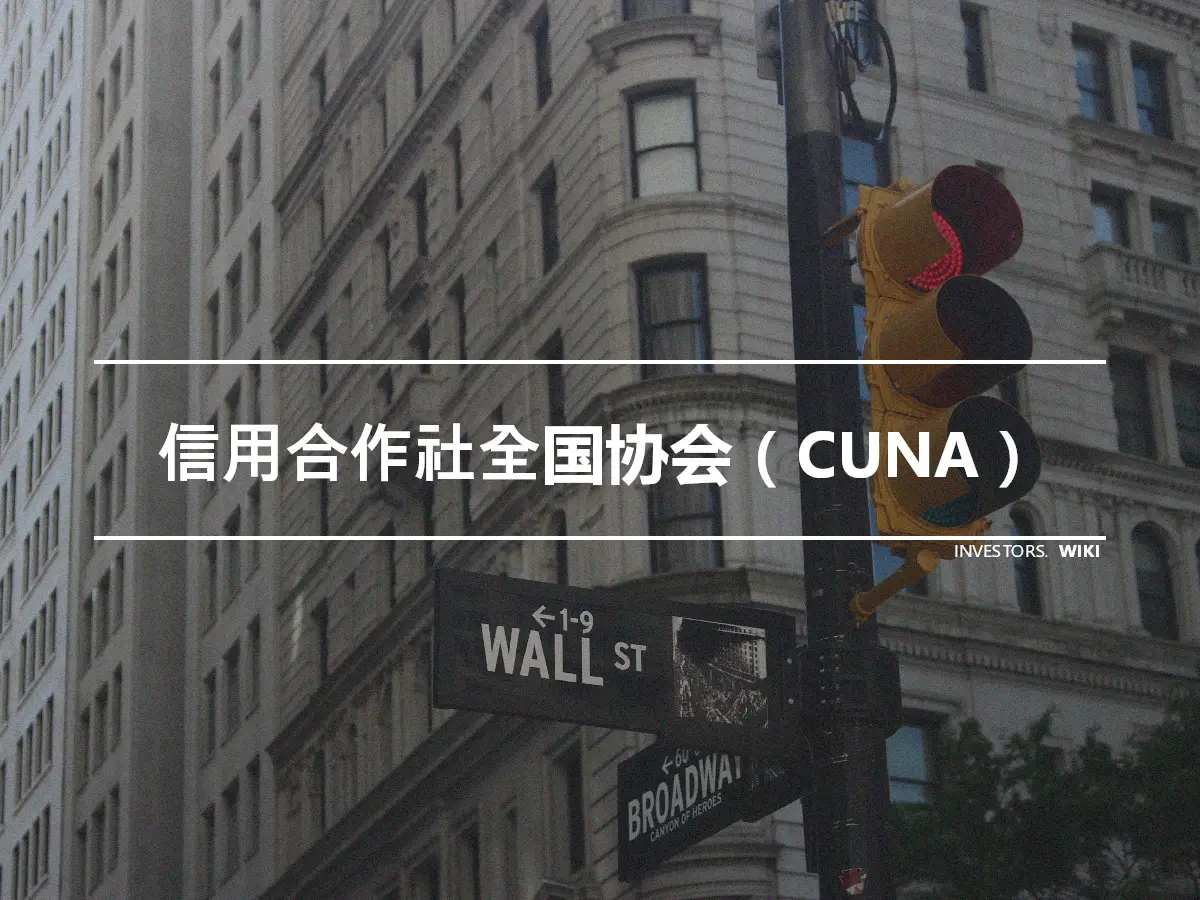信用合作社全国协会（CUNA）