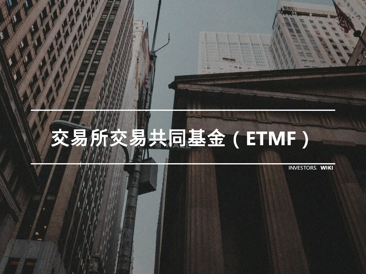 交易所交易共同基金（ETMF）