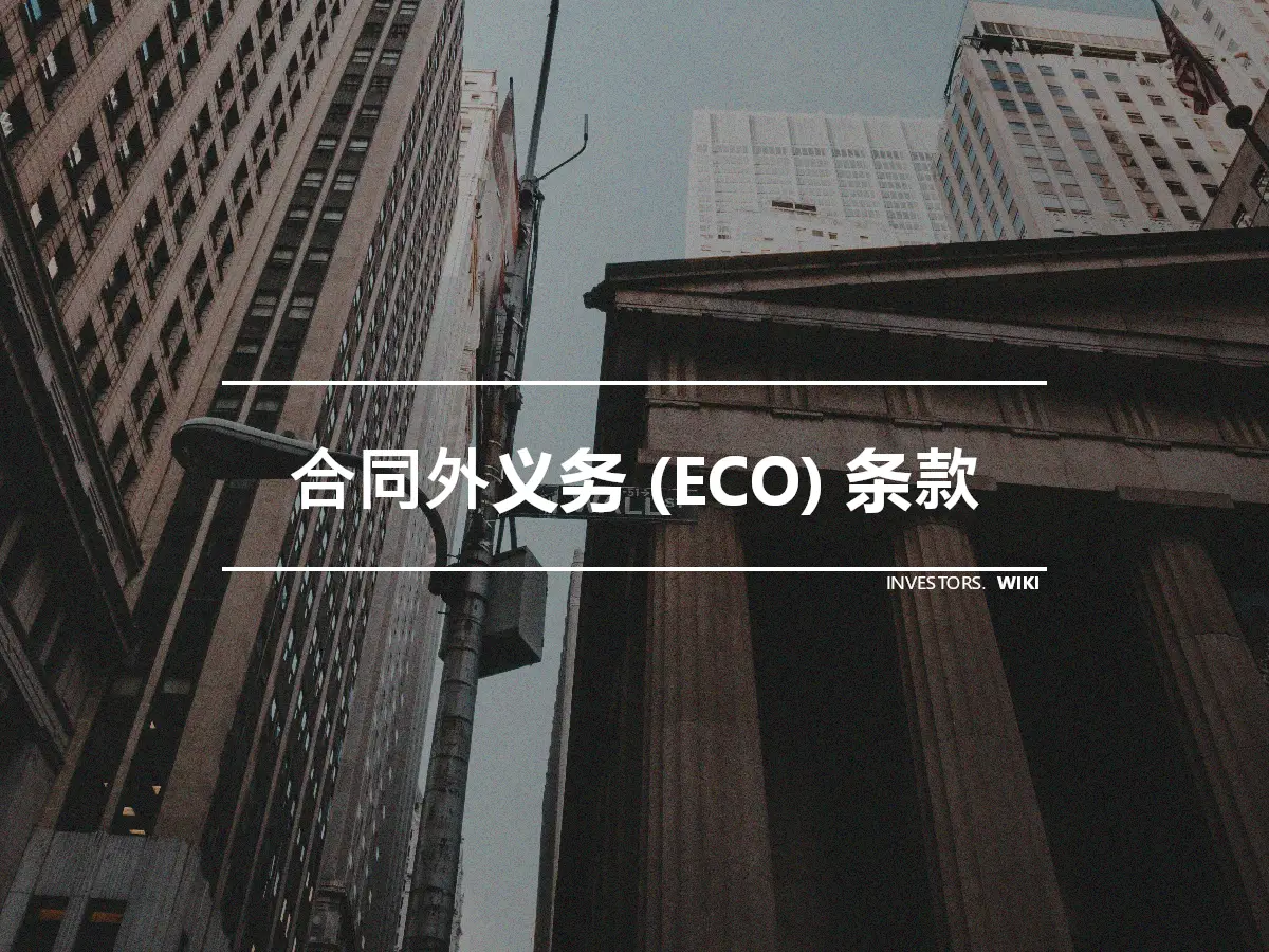 合同外义务 (ECO) 条款