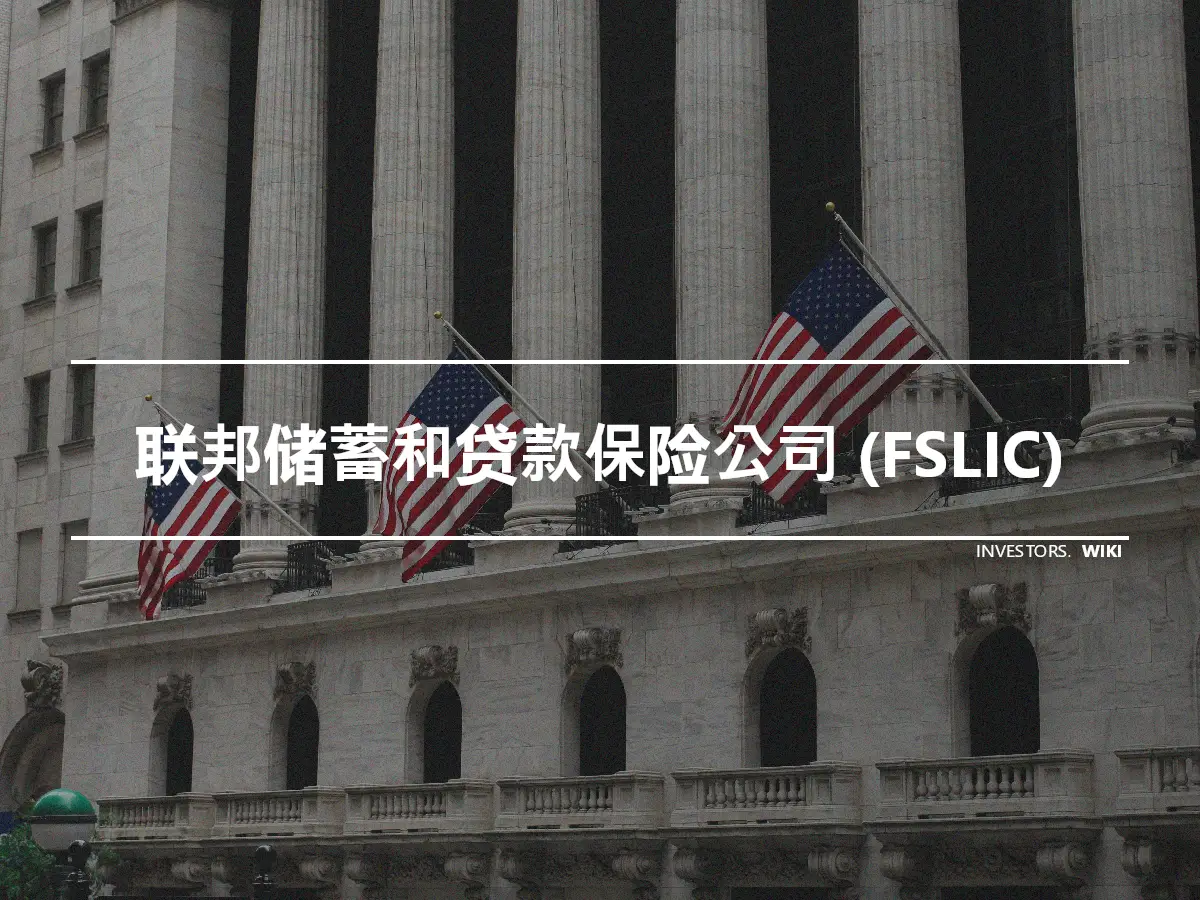 联邦储蓄和贷款保险公司 (FSLIC)