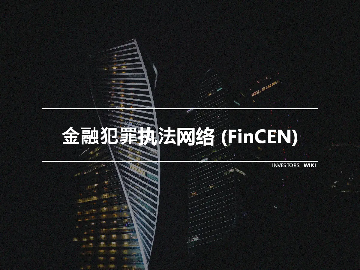 金融犯罪执法网络 (FinCEN)
