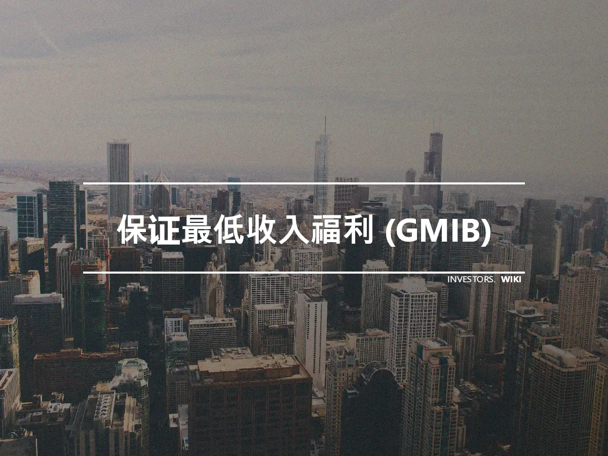 保证最低收入福利 (GMIB)