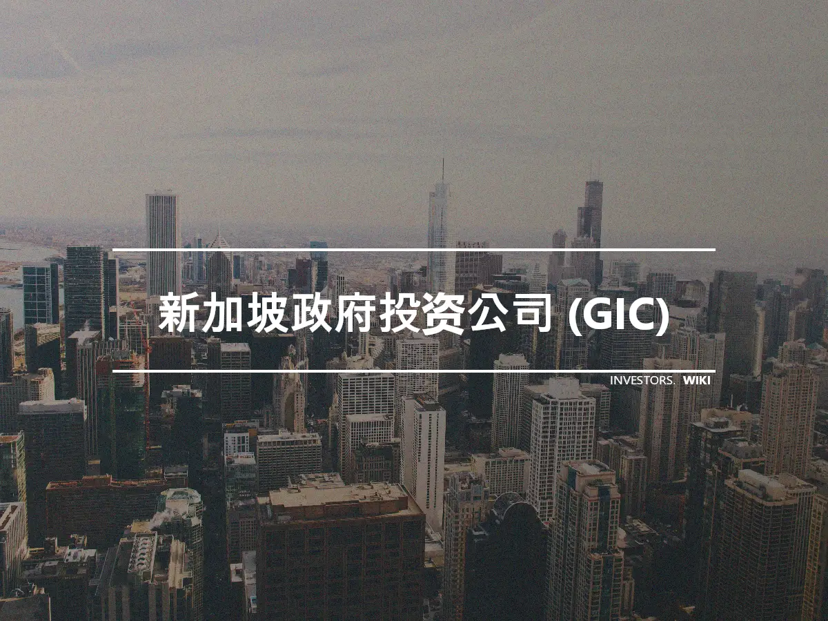 新加坡政府投资公司 (GIC)