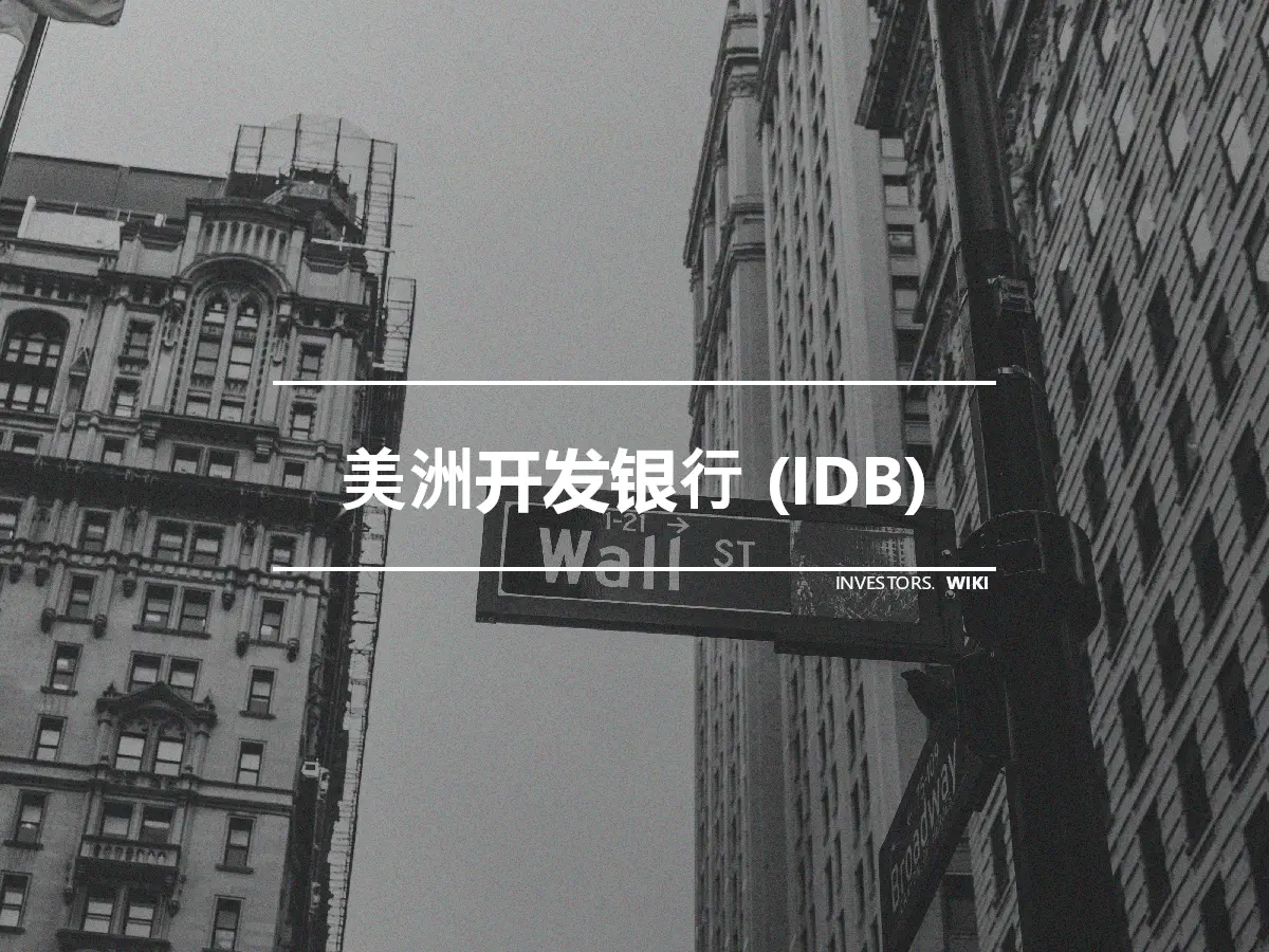 美洲开发银行 (IDB)