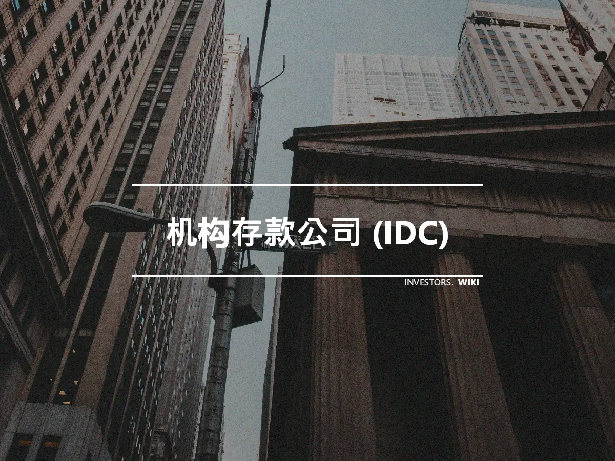 机构存款公司 (IDC)