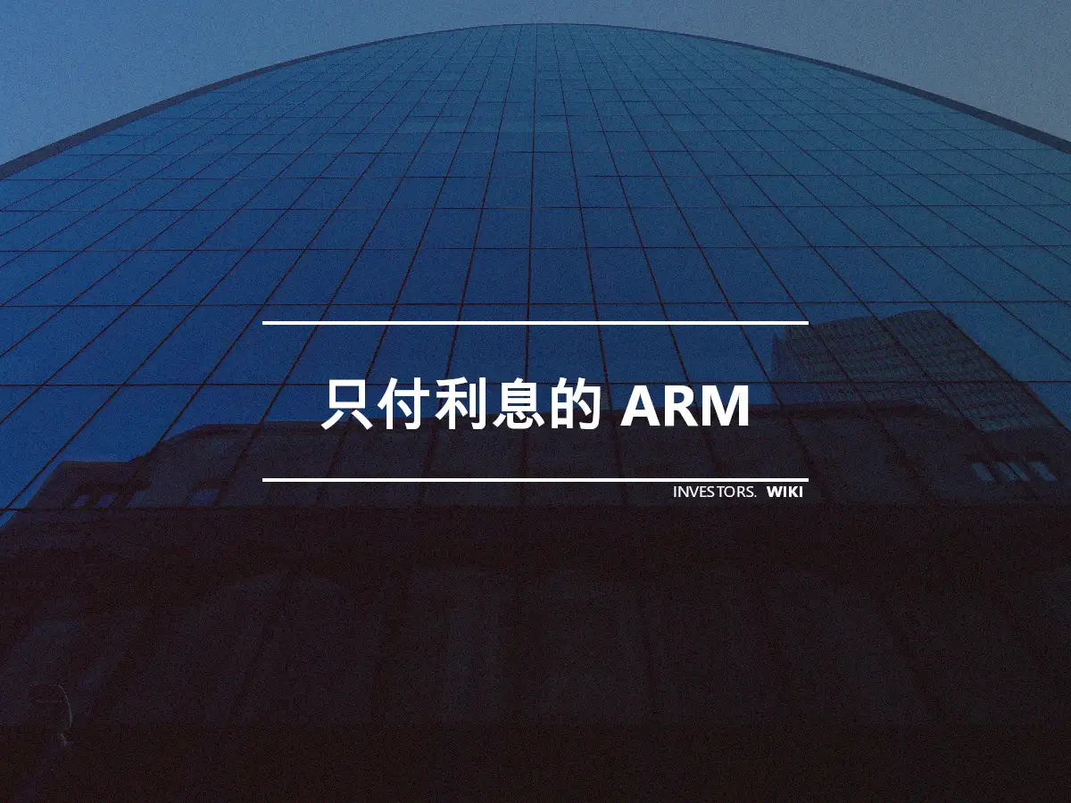 只付利息的 ARM