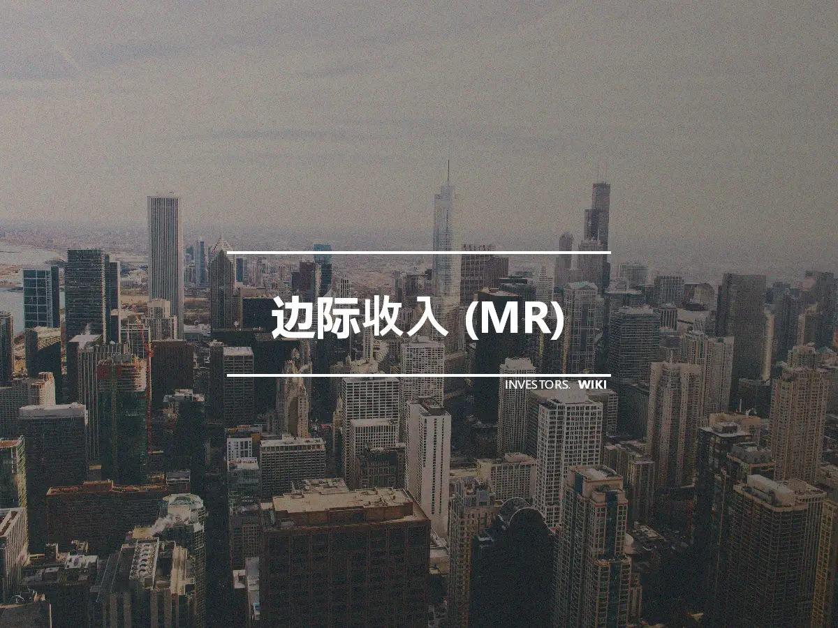 边际收入 (MR)