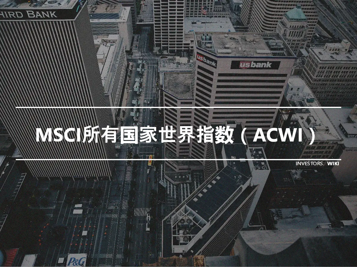 MSCI所有国家世界指数（ACWI）