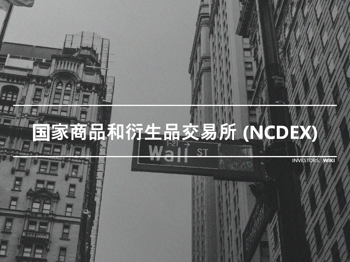 国家商品和衍生品交易所 (NCDEX)