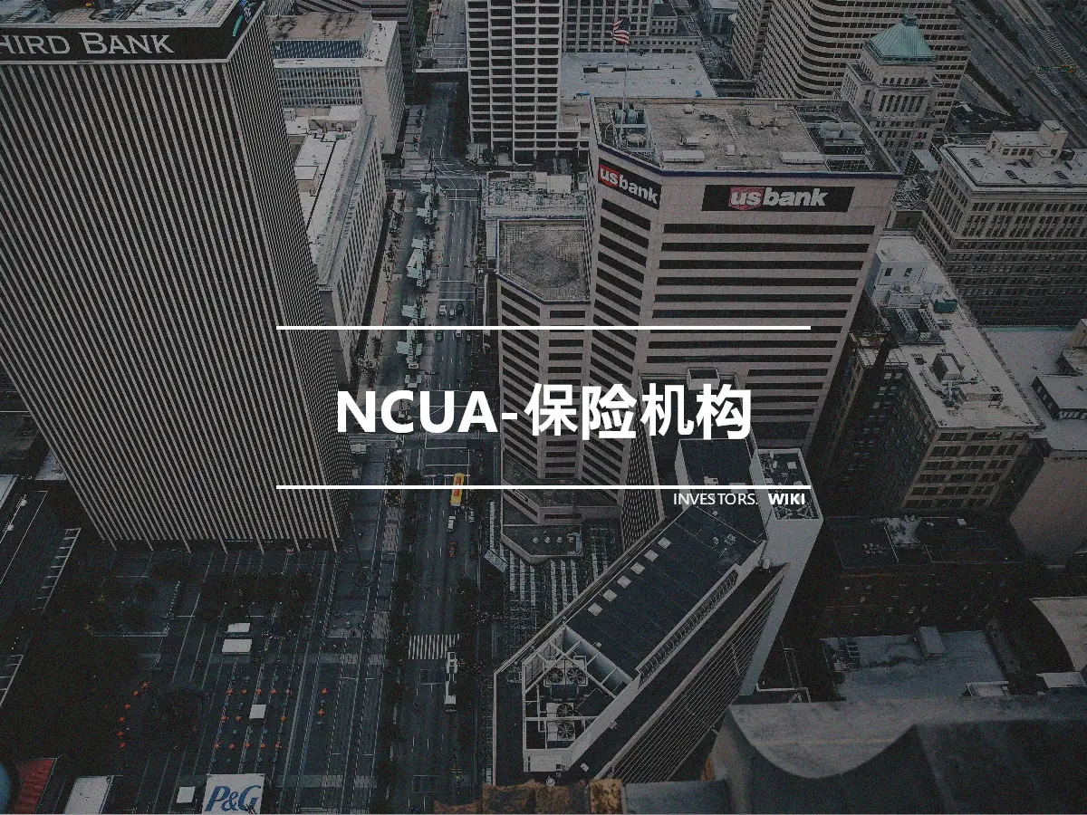 NCUA-保险机构