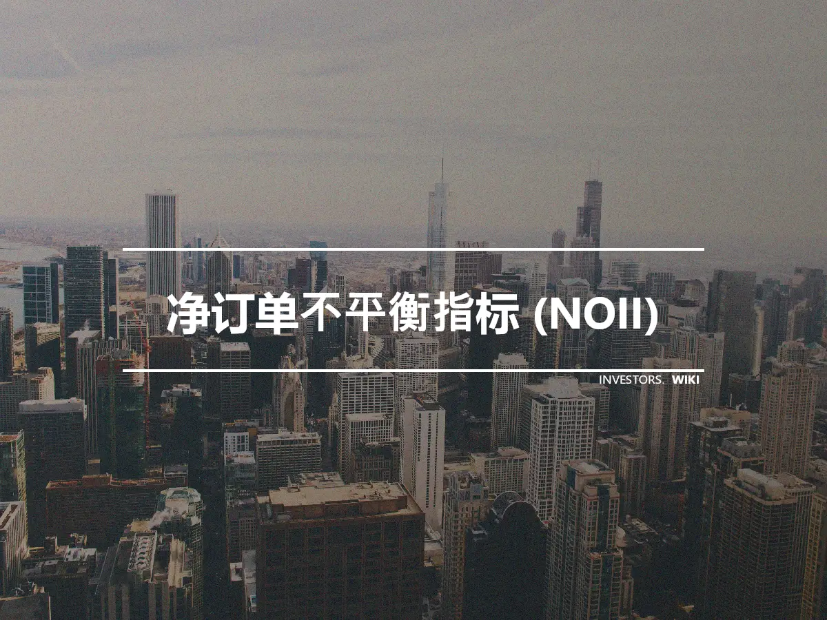 净订单不平衡指标 (NOII)