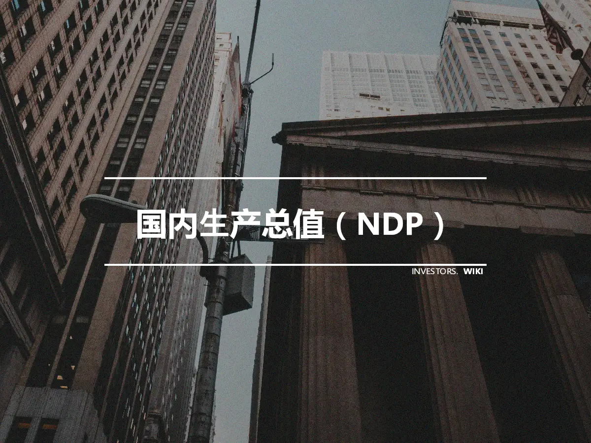 国内生产总值（NDP）
