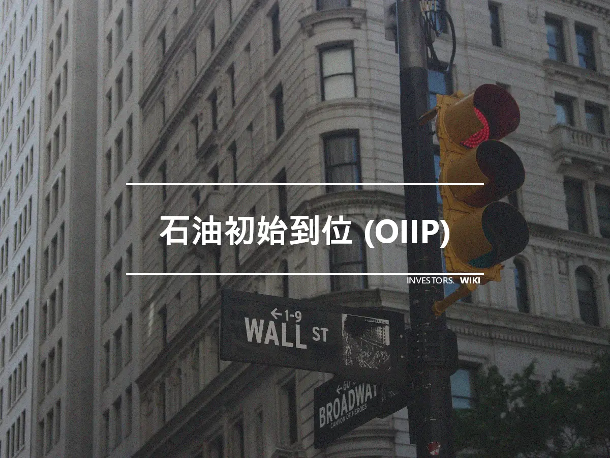 石油初始到位 (OIIP)