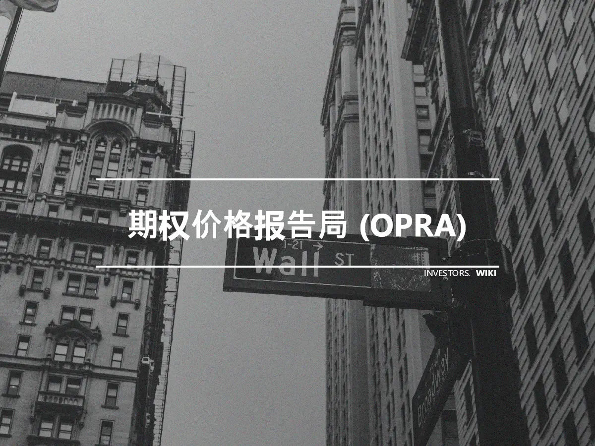 期权价格报告局 (OPRA)