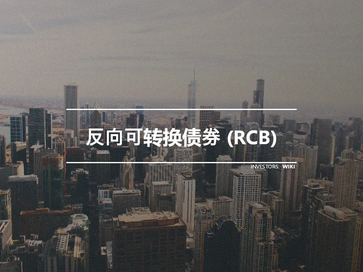 反向可转换债券 (RCB)