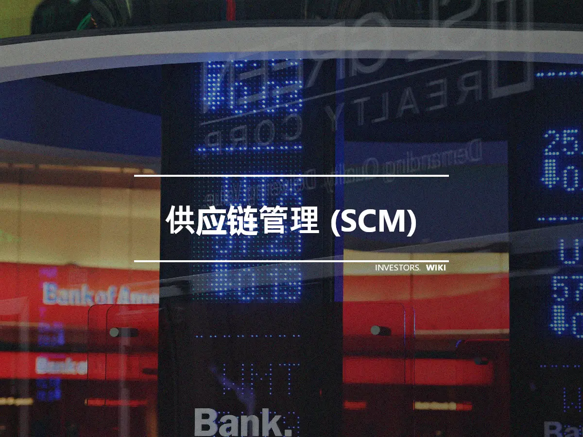 供应链管理 (SCM)