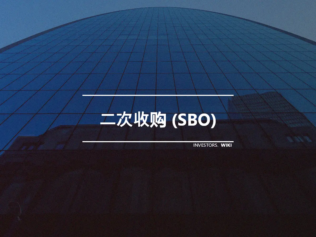 二次收购 (SBO)