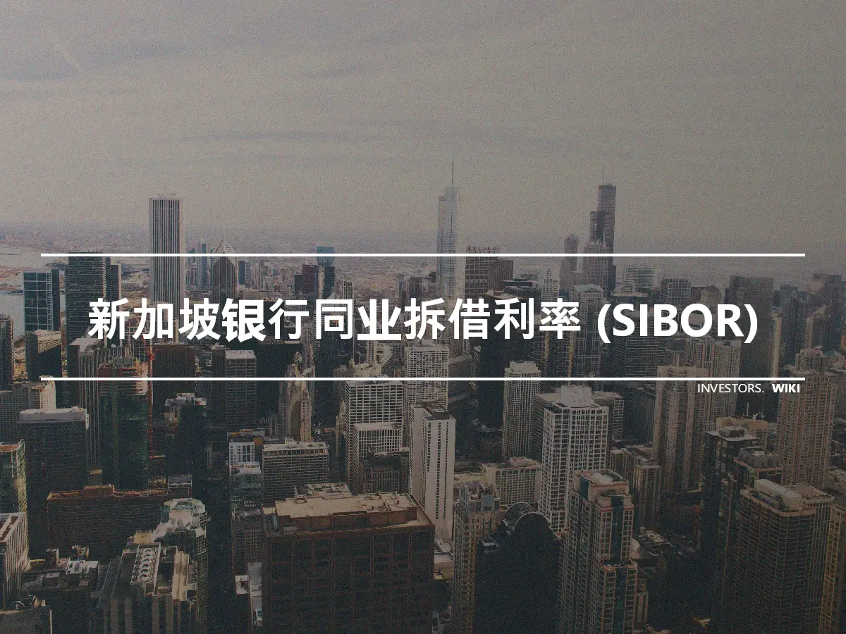新加坡银行同业拆借利率 (SIBOR)