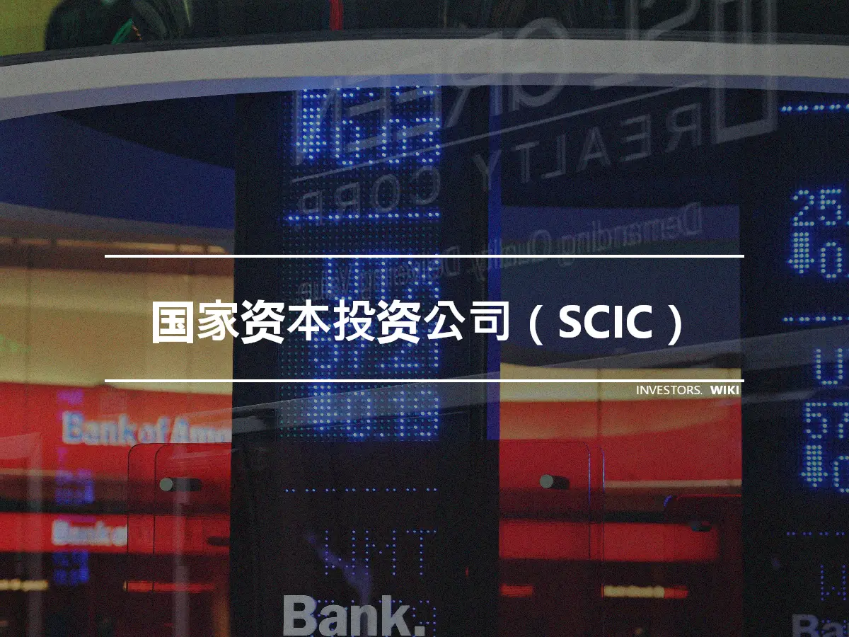 国家资本投资公司（SCIC）