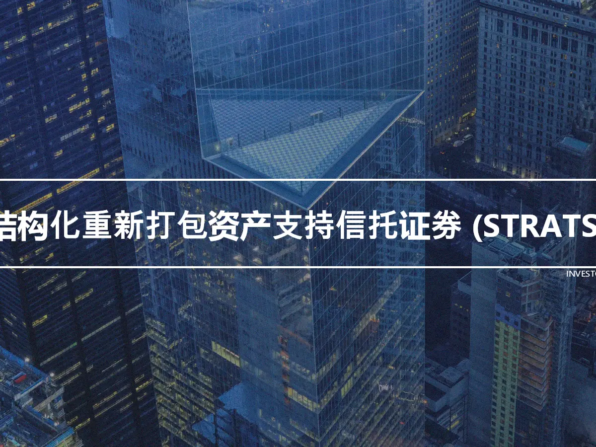 结构化重新打包资产支持信托证券 (STRATS)