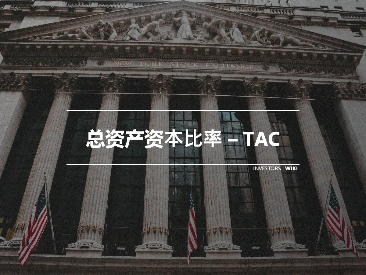 总资产资本比率 – TAC