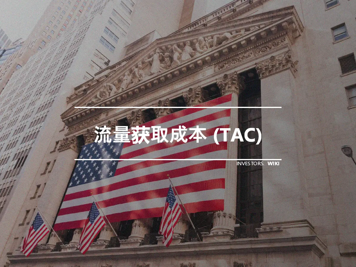 流量获取成本 (TAC)