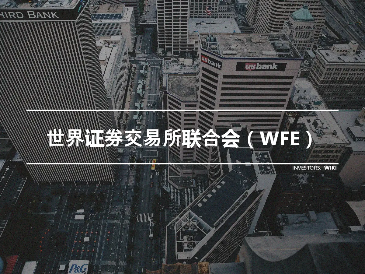 世界证券交易所联合会（WFE）